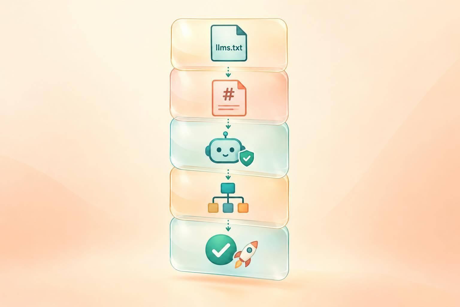 The agent-readable docs checklist, llms.txt, markdown mirrors and robots for AI crawlers