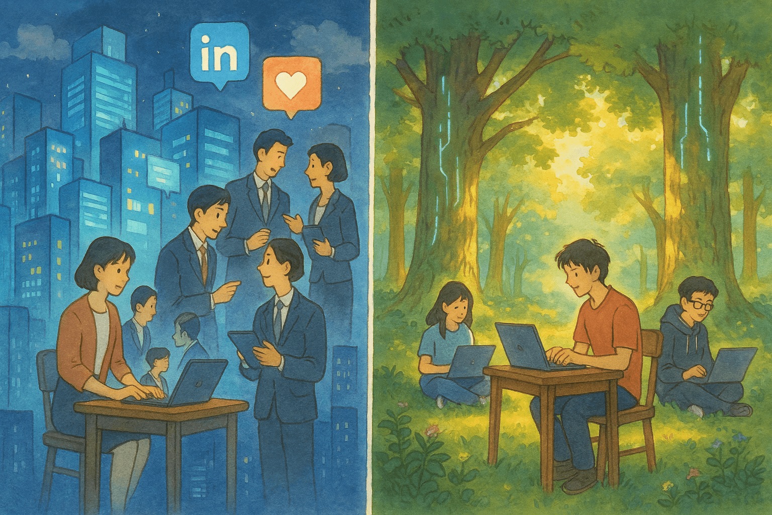 Developer Engagement: LinkedIn vs daily.dev