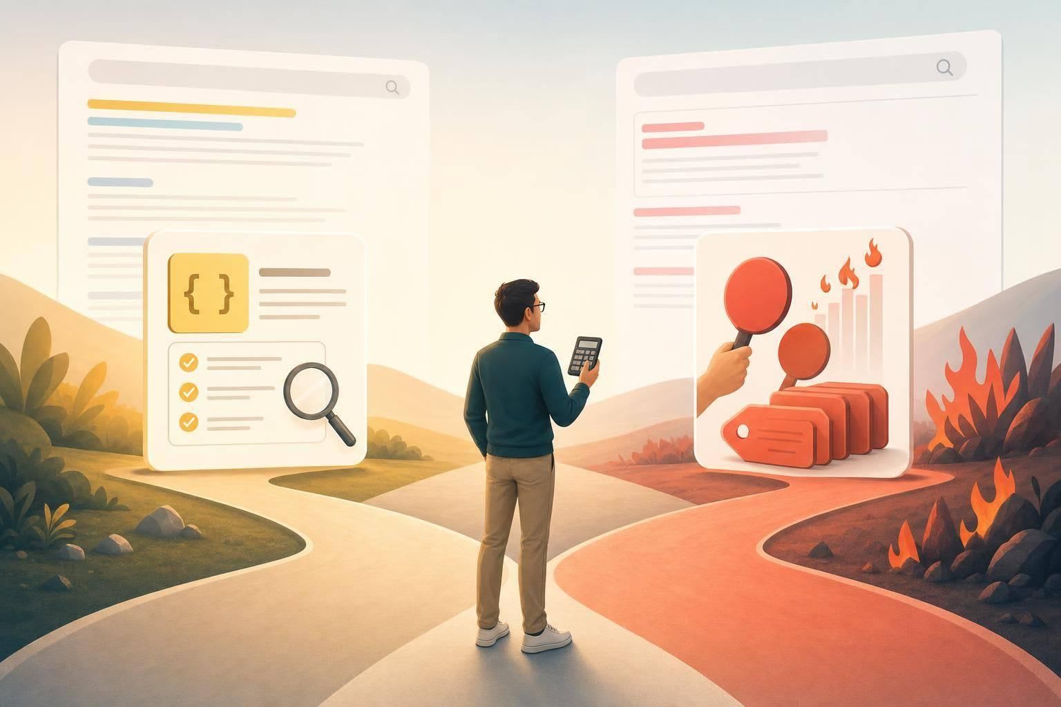 Bidding on competitor keywords for dev tools: smart or scorched earth?