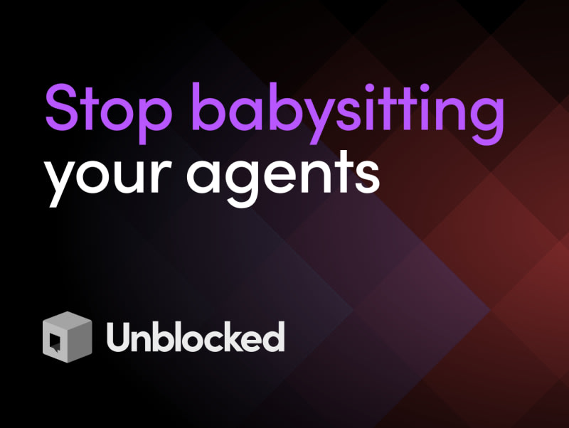 Unblocked: Give coding agents the context your best engineers have. Skip the babysitting.