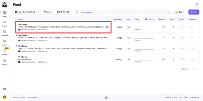 Sentry: Eliminating N+1 Queries with Seer’s Automated Root Cause Analysis