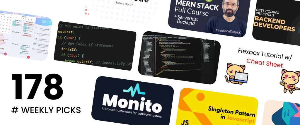 Coding Practices, MERN Stack, Working With TypeScript - Picks 178