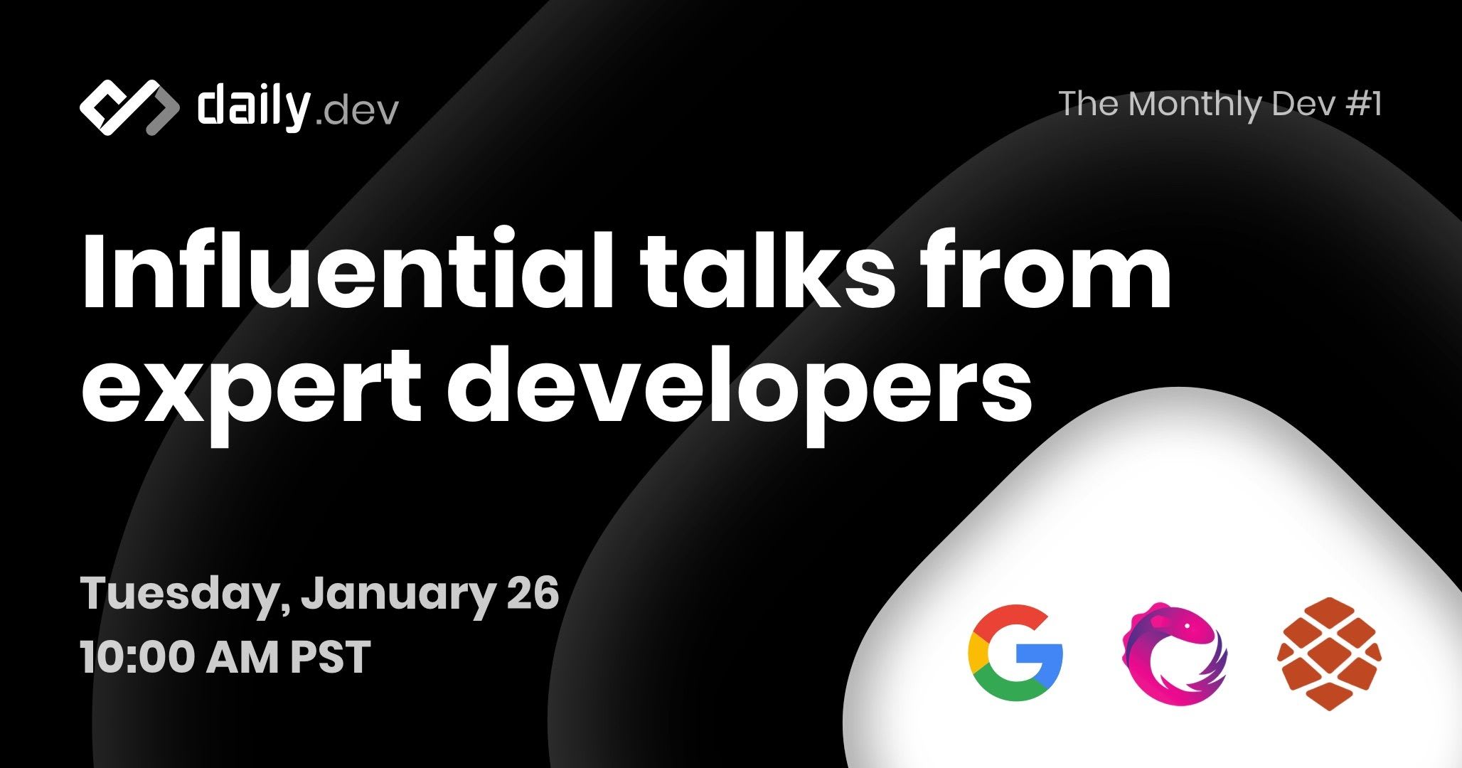 The Monthly Dev: World-Class talks free for everyone